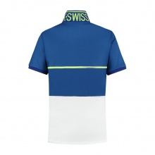 KSwiss Tennis-Polo Hypercourt Express 2 blau/weiss Herren